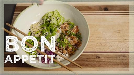 Saison 1 - Épisode 8 : Poké de pépites de saumon fumé à chaud à l'érable